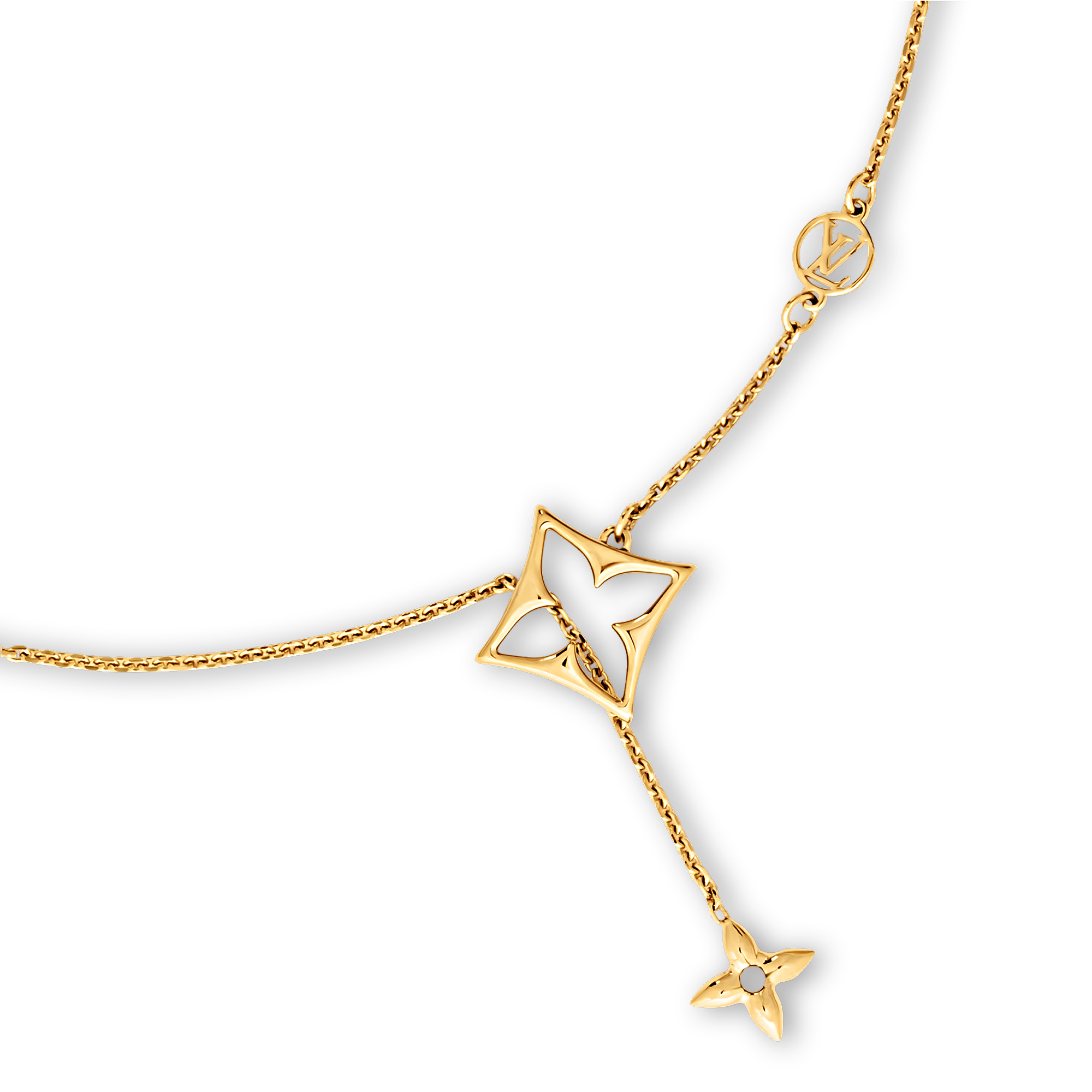 Shop LOUIS VUITTON LV Flowergram Necklace at Beverly Center in Los